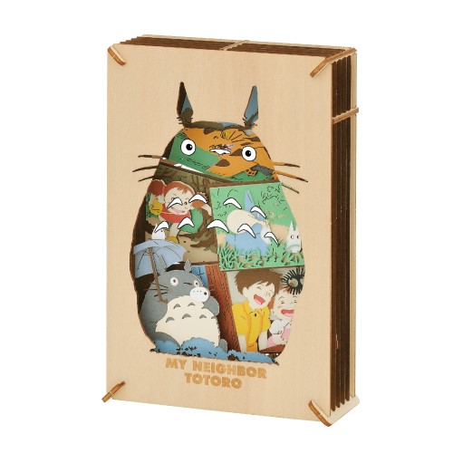 이웃집 토토로 PAPER THEATER-우드 스타일- My Neighbor Totoro PT-WL12 두 번째 이미지